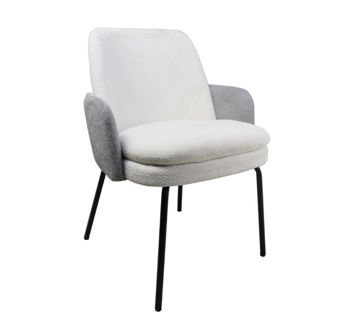 Occasional Chair White/Grey