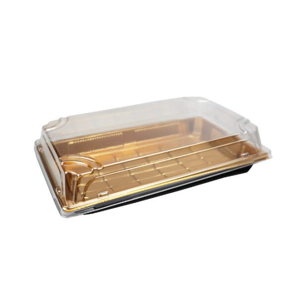 Plastic Cake Tray Gold Base