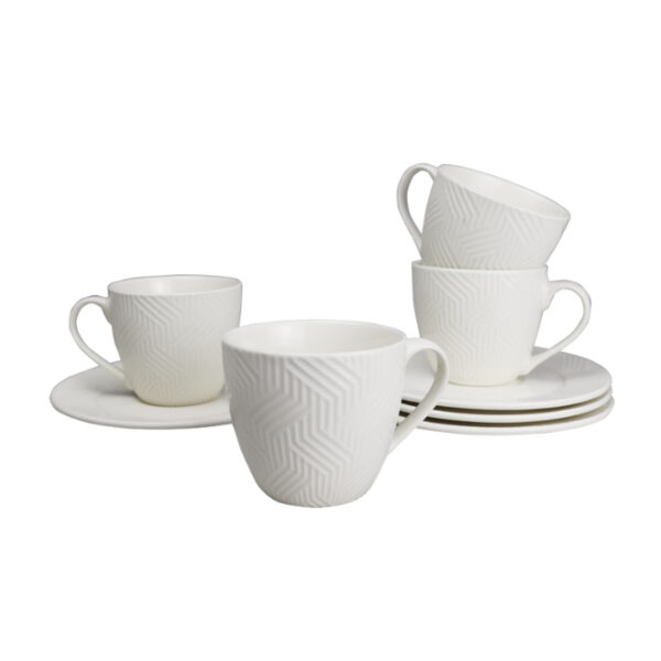 12pc Coffee Cup/Saucer Set