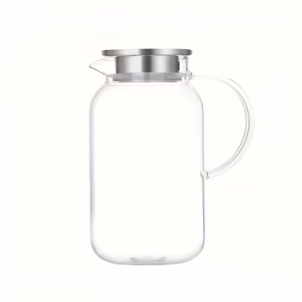 Heat Resistant Borosilicate Tea Pot 2Lt