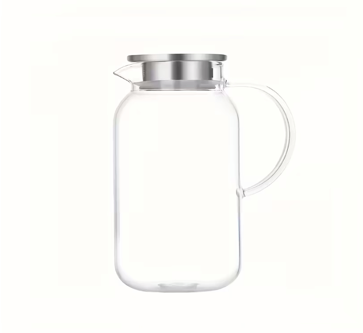 Heat Resistant Borosilicate Tea Pot 2Lt