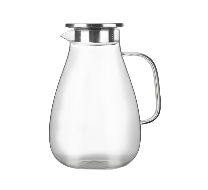 Heat Resistant Borosilicate Tea Pot 2.2Lt