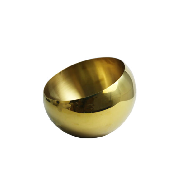 Stainless Steel Slanted Serving Bowl