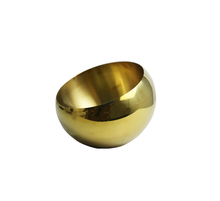 Stainless Steel Slanted Serving Bowl