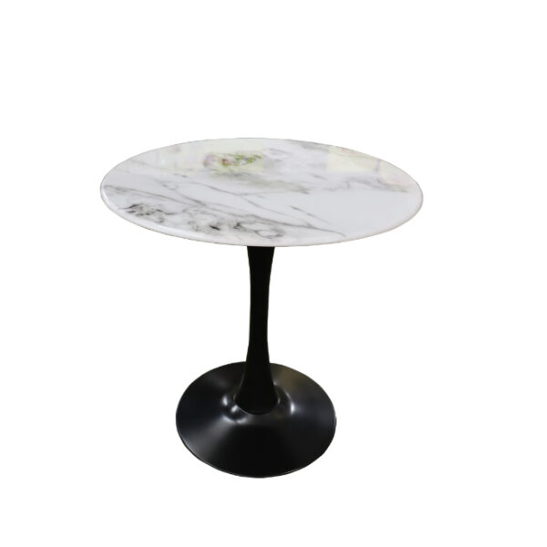 Round Marble Cafe Table