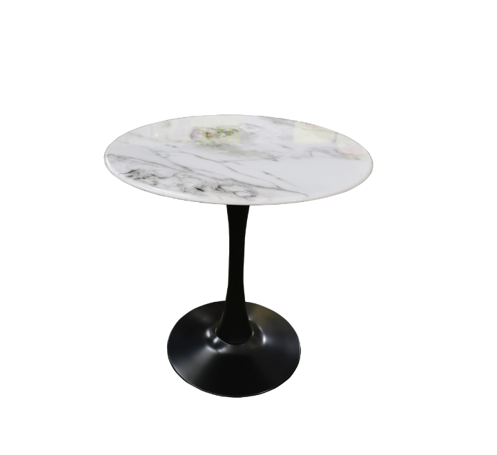 Round Marble Cafe Table