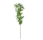 Artificial Green/White Flower Stem