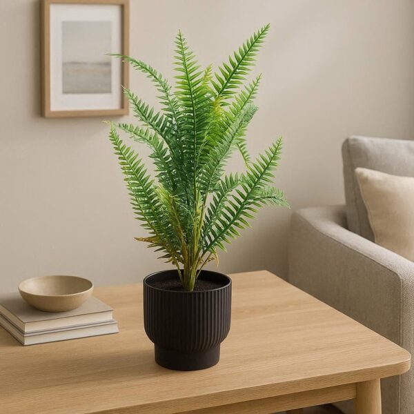 Artificial Potted Mini Fern Plant