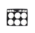 Round Porcelain Snack Bowls with Spoons