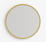 Round Gold Mirror