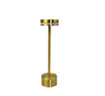 Rechargeable LED Metal Desk Lamp Gold