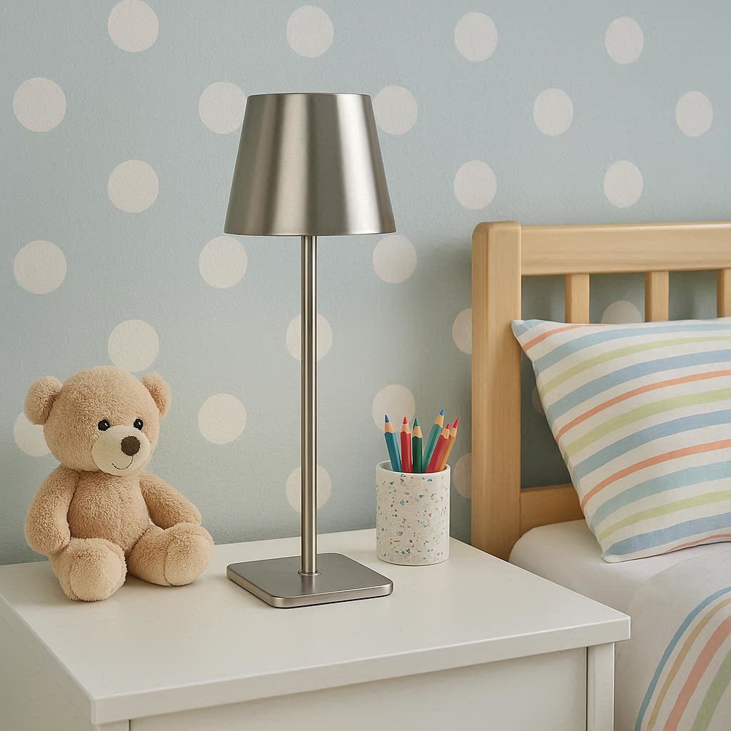 Rechargeable LED Metal Desk Lamp