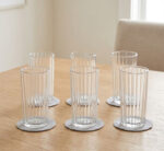6pc Deli Hi-ball Glasses