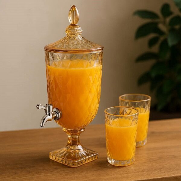 3Lt Glass Beverage Dispenser