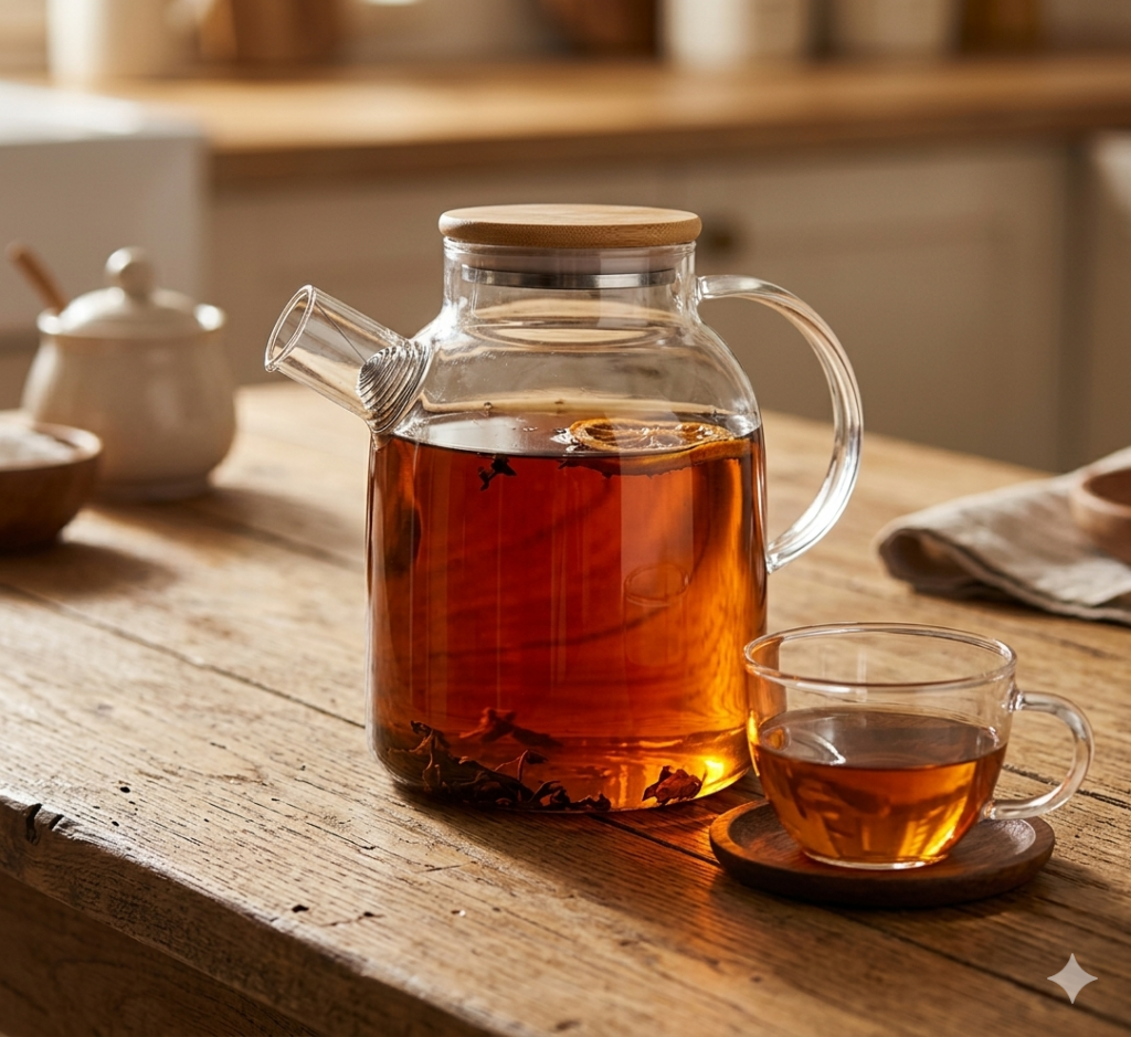 Heat-Resistant Glass Teapot 1.5L