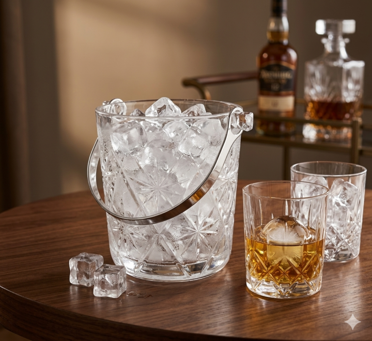 Glass Ice Bucket