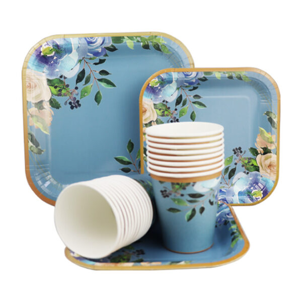 Disposable Plate/Cup Set 60pc