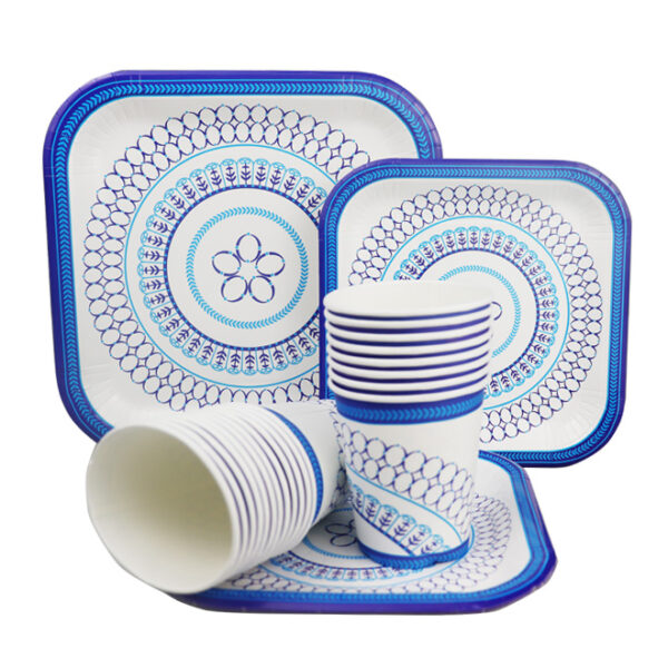 Disposable Plate/Cup Set 60pc