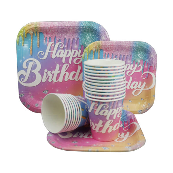 Disposable Plate/Cup Set 60pc