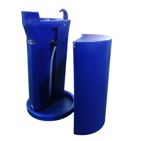 Blue Portable Wash Basin