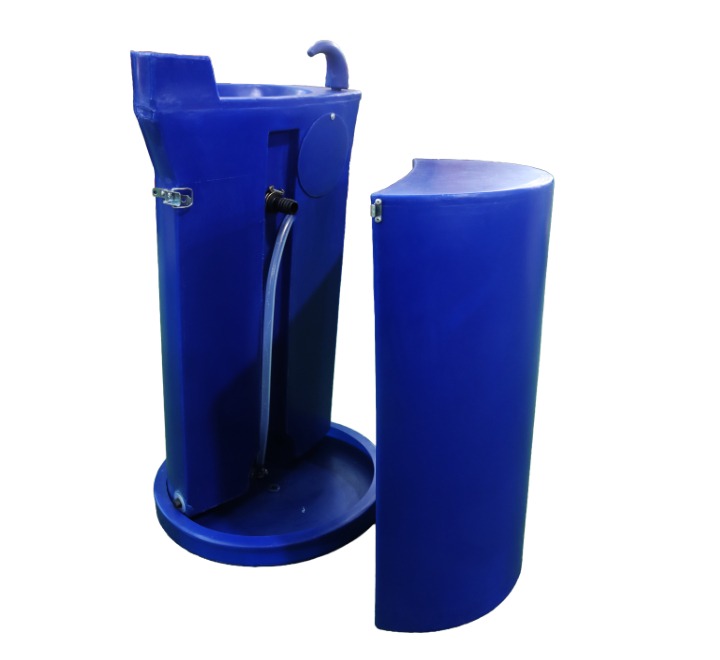 Blue Portable Wash Basin