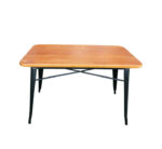 Tolix Wooden Table 120x70cm
