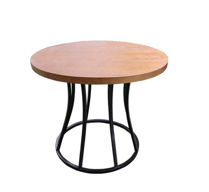 Wooden Cafe Table 90x75cm