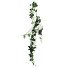 Artificial Cream/White Roses on Long Stem