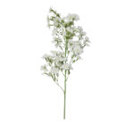 Artificial White Flower on Stem