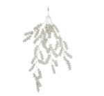 Artificial Hanging White Ming Fern