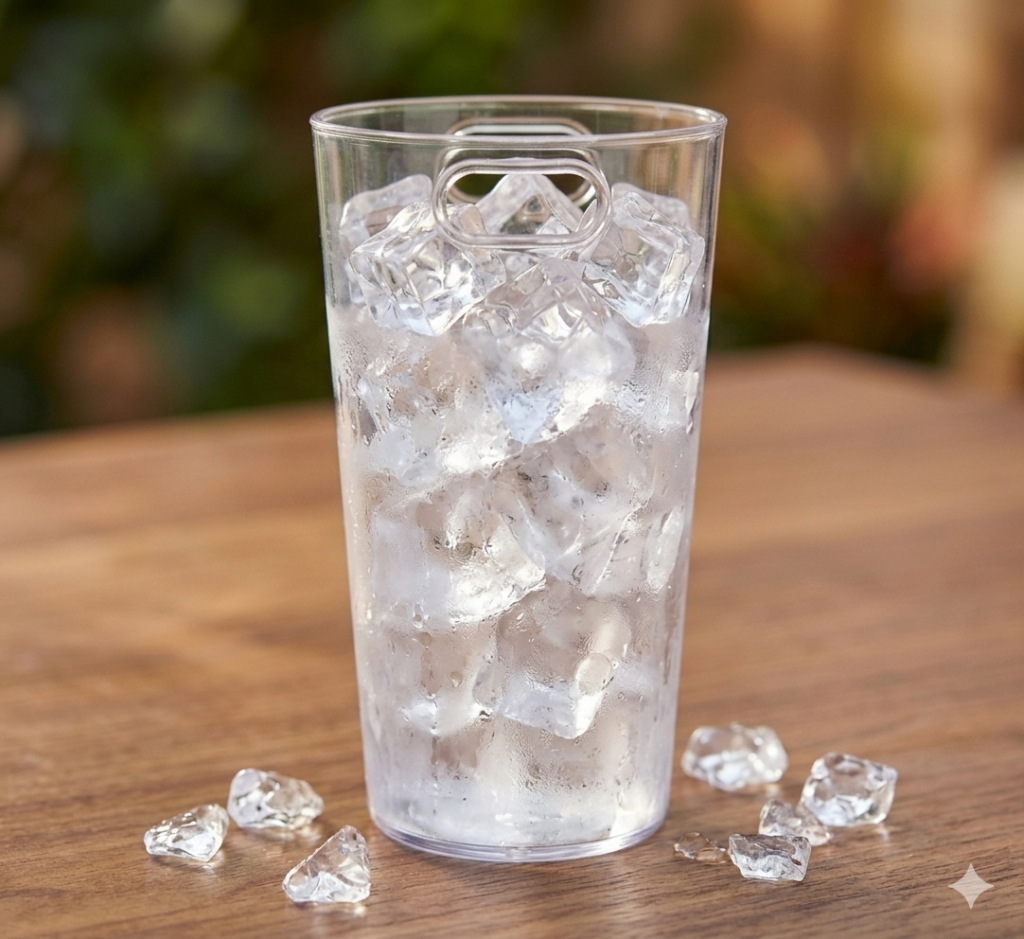 Clear Acrylic Beverage Cylinder