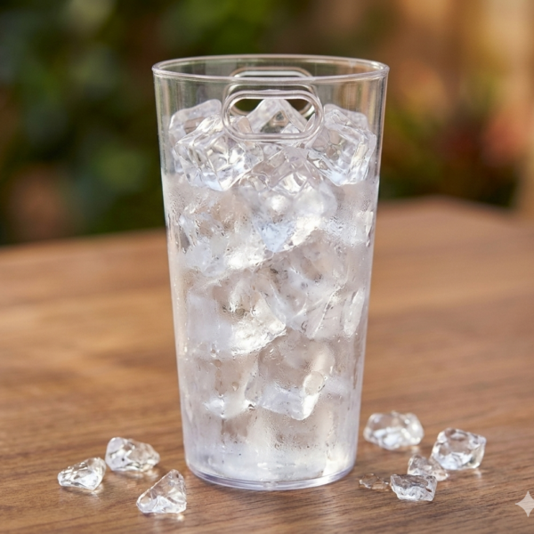 Clear Acrylic Beverage Cylinder