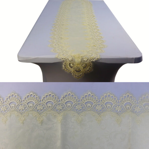 Cream Table Runner 40x200cm