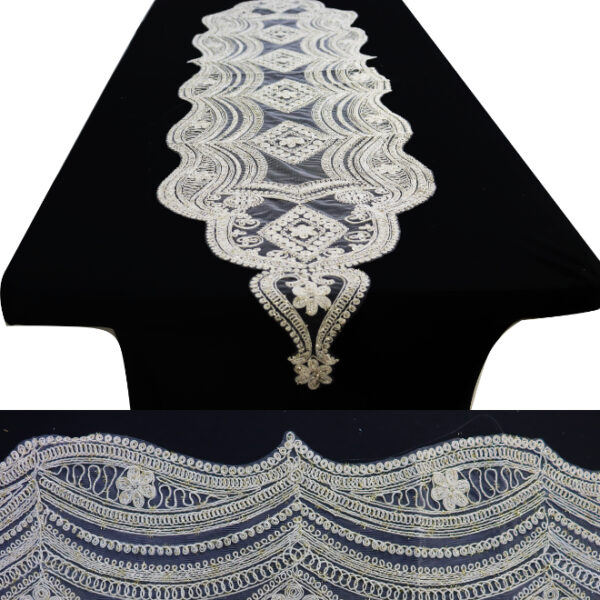 Lace Embroidery Table Runner 40x200cm