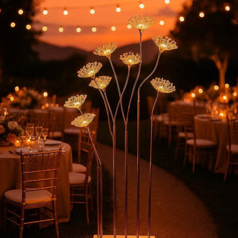 12 Head Wedding Aisle Flower Light