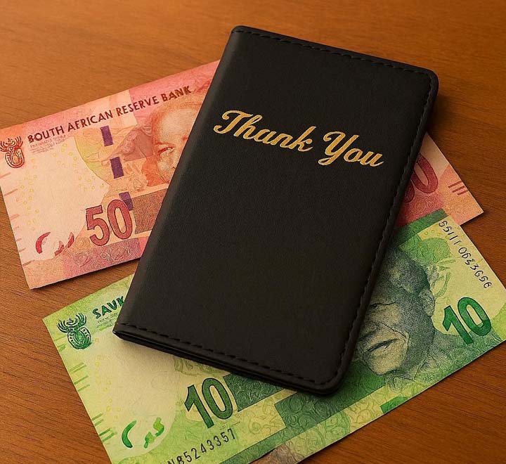 PU Leather Menu Holder