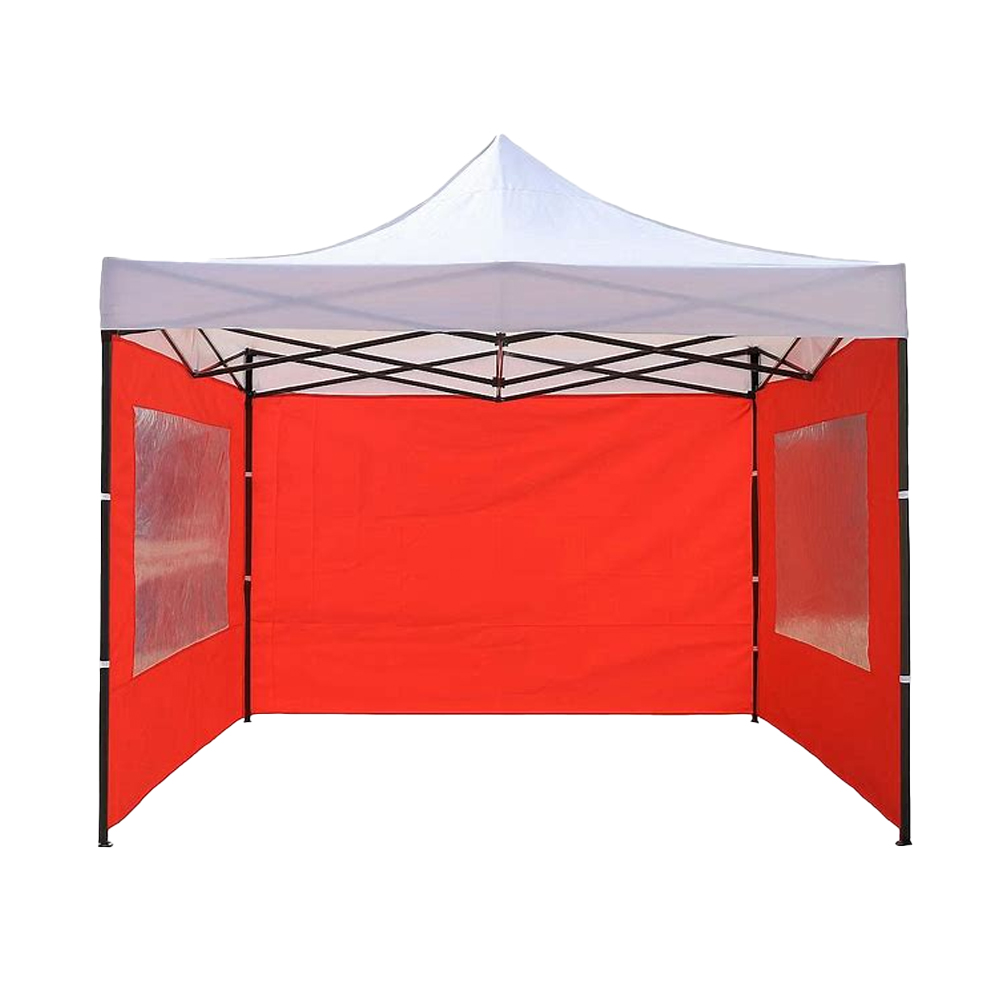 Red Gazebo Walls