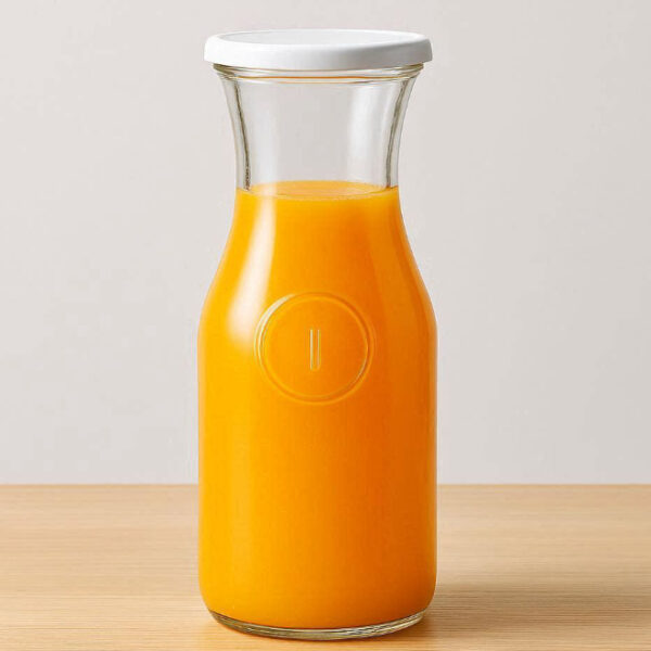 Glass Carafe with Plastic Lid 1Lt