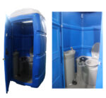Portable Mobile Toilet with Wash Basin