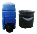 Portable Mobile Toilet with Wash Basin