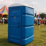 Portable Mobile Toilet with Wash Basin