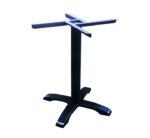 Black Cafe Table Base