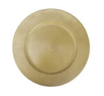 Gold Textured Plastic Underplate