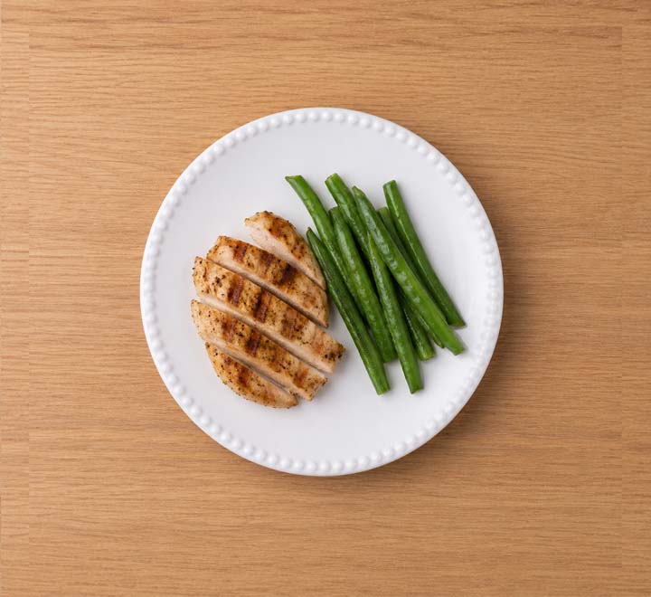 CRO10447(A) Ceramic Side Plate with Dotted Edge