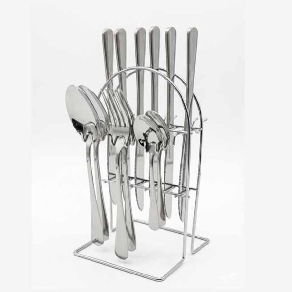 24pc Silver Cutlery Set