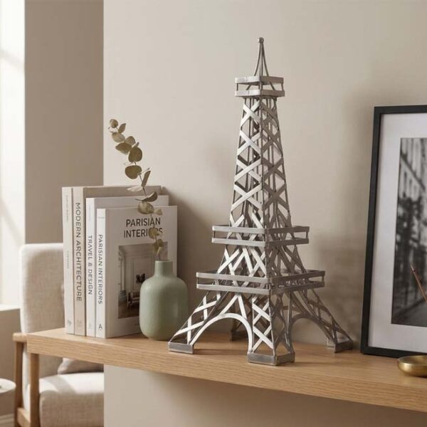 Metal Eiffel Tower Silver