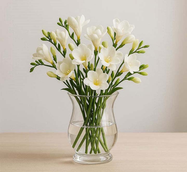 Plastic Hurricane Vase 17x25cm