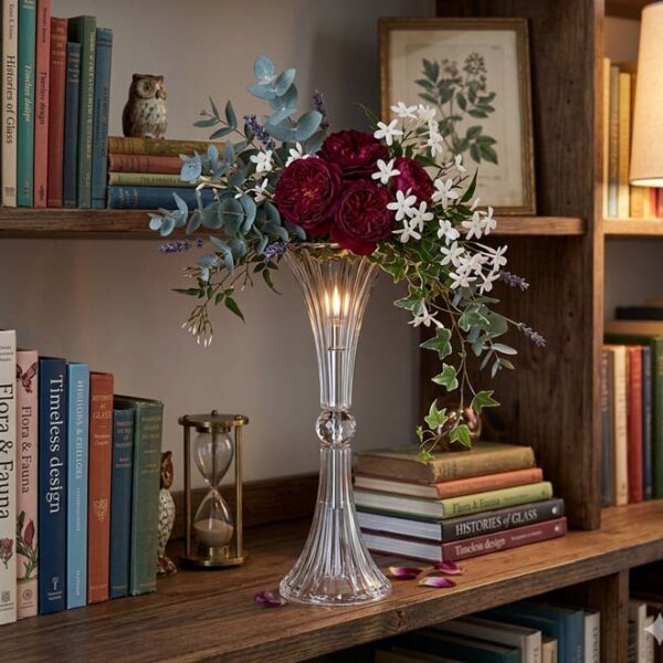 Trumpet Shaped Acrylic Vase 42cm