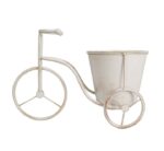 Metal Bicycle Flowerpot Rustic Look