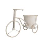 Metal Bicycle Flowerpot Rustic Look